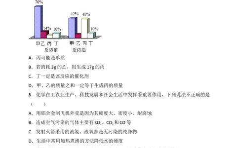 陕西省西安市莲湖区2018届九年级上学期期末考试化学试题（解析版）_初中化学_01.人教版初中化学_01.初中化学课件PPT--教案--试题_初中化学18年试卷_人教版九年级化学上册2018