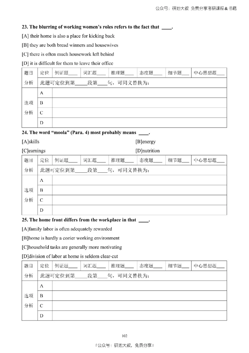英语二2010-2023手译本纯题_考研_英语_00.手译本_《英语阅读＆翻译手译本》2000-2023_03.英语二2010-2023