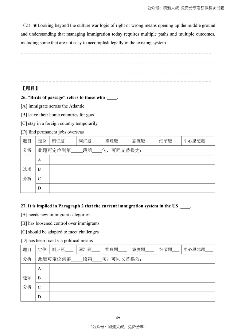 英语二2010-2023手译本纯题_考研_英语_00.手译本_《英语阅读＆翻译手译本》2000-2023_03.英语二2010-2023
