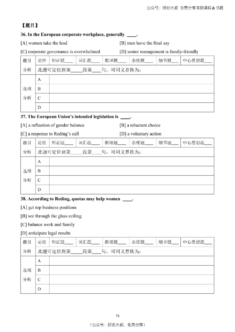 英语二2010-2023手译本纯题_考研_英语_00.手译本_《英语阅读＆翻译手译本》2000-2023_03.英语二2010-2023