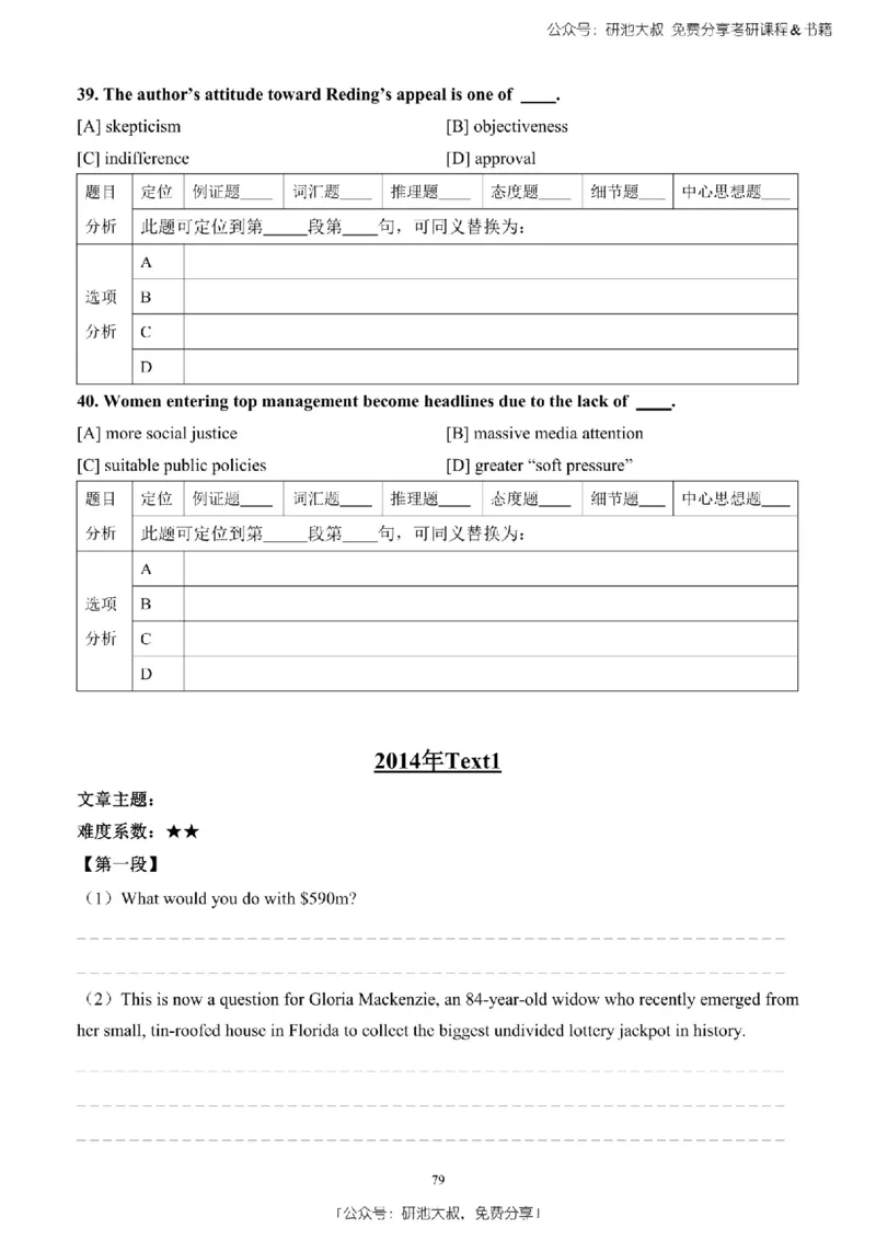 英语二2010-2023手译本纯题_考研_英语_00.手译本_《英语阅读＆翻译手译本》2000-2023_03.英语二2010-2023