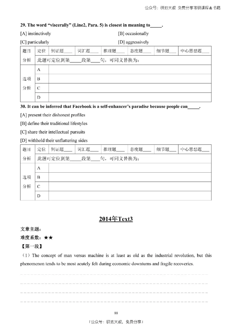 英语二2010-2023手译本纯题_考研_英语_00.手译本_《英语阅读＆翻译手译本》2000-2023_03.英语二2010-2023