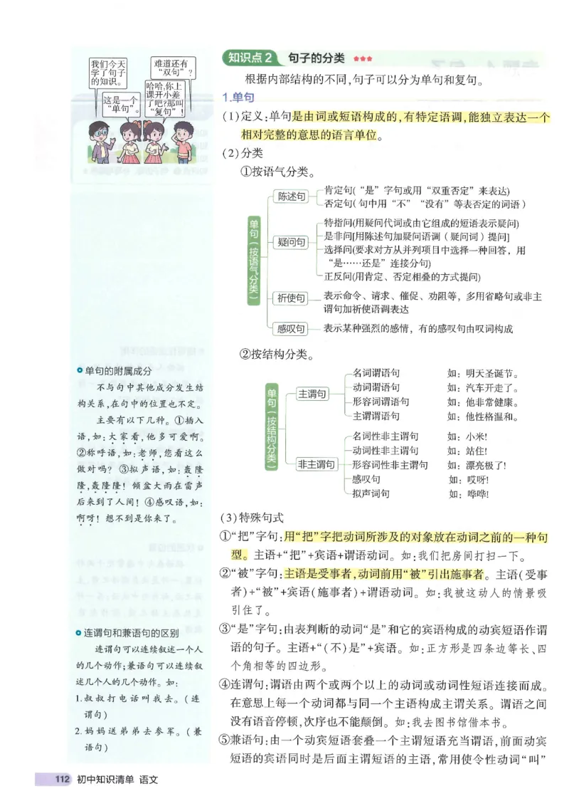 2025版53初中知识清单语文_初中全科《53初中知识清单》2025版