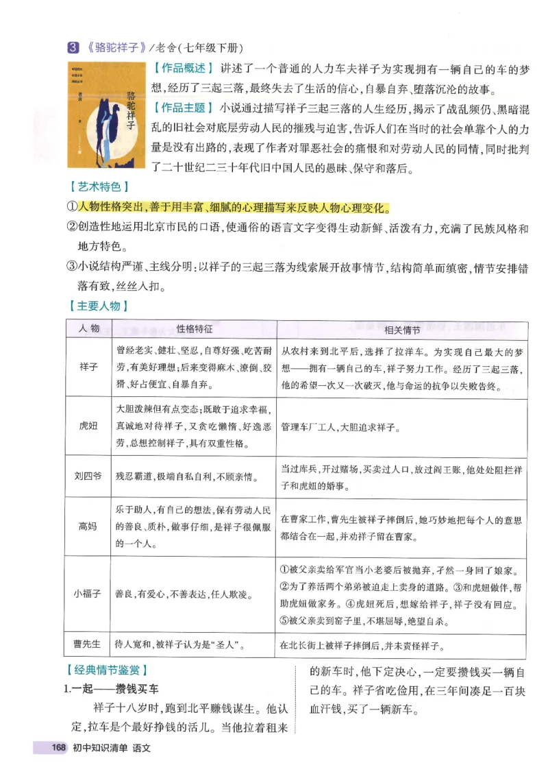 2025版53初中知识清单语文_初中全科《53初中知识清单》2025版
