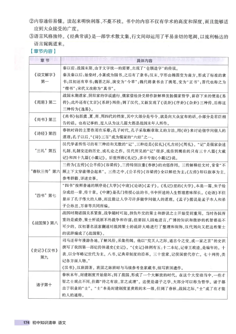 2025版53初中知识清单语文_初中全科《53初中知识清单》2025版