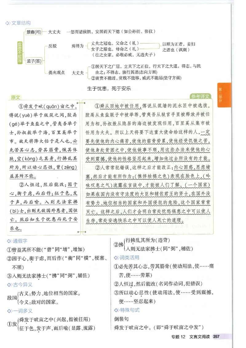 2025版53初中知识清单语文_初中全科《53初中知识清单》2025版