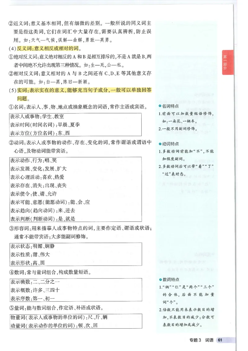 2025版53初中知识清单语文_初中全科《53初中知识清单》2025版
