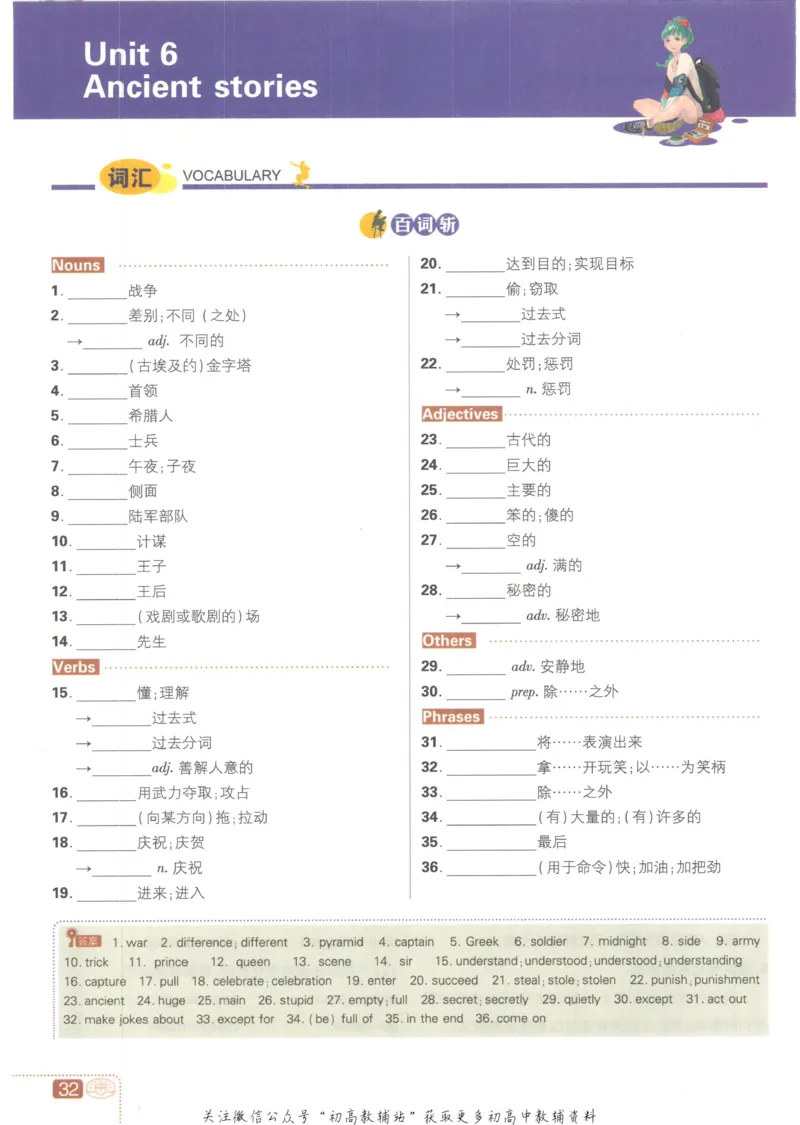 初中必刷题八年级上册英语沪教牛津版狂K重点_2026沪教牛津版英语_03.2英语-沪教版-上下两册