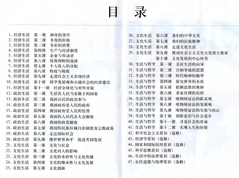 高中政治-思维导图（48图）_高中全科学习导图全套_（赠送）小学、初中、高中全科九门精品思维导图（621图）-可下载打印）