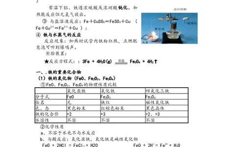 第三章铁金属材料知识点新教材人教版（2019）高中化学必修一_高化_2025春-人教版高中化学_01新版高中化学必修一_7.知识点归纳