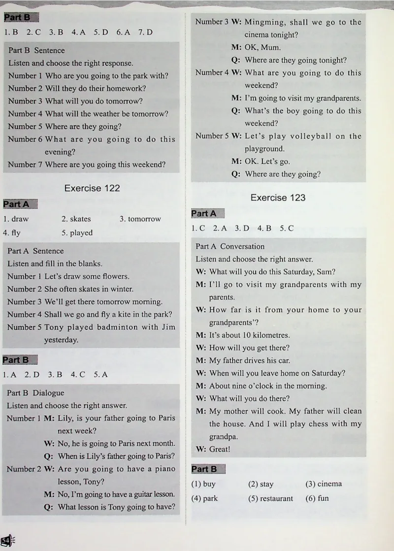 4英语~听霸答案-新_26春四年级上下册人教版_四上英语合集人教版PEP英语四年级上册新教材（教学视频+课件+动画+音频+练习+教案）_17练习资料_小学英语（预习复习资料大礼包）