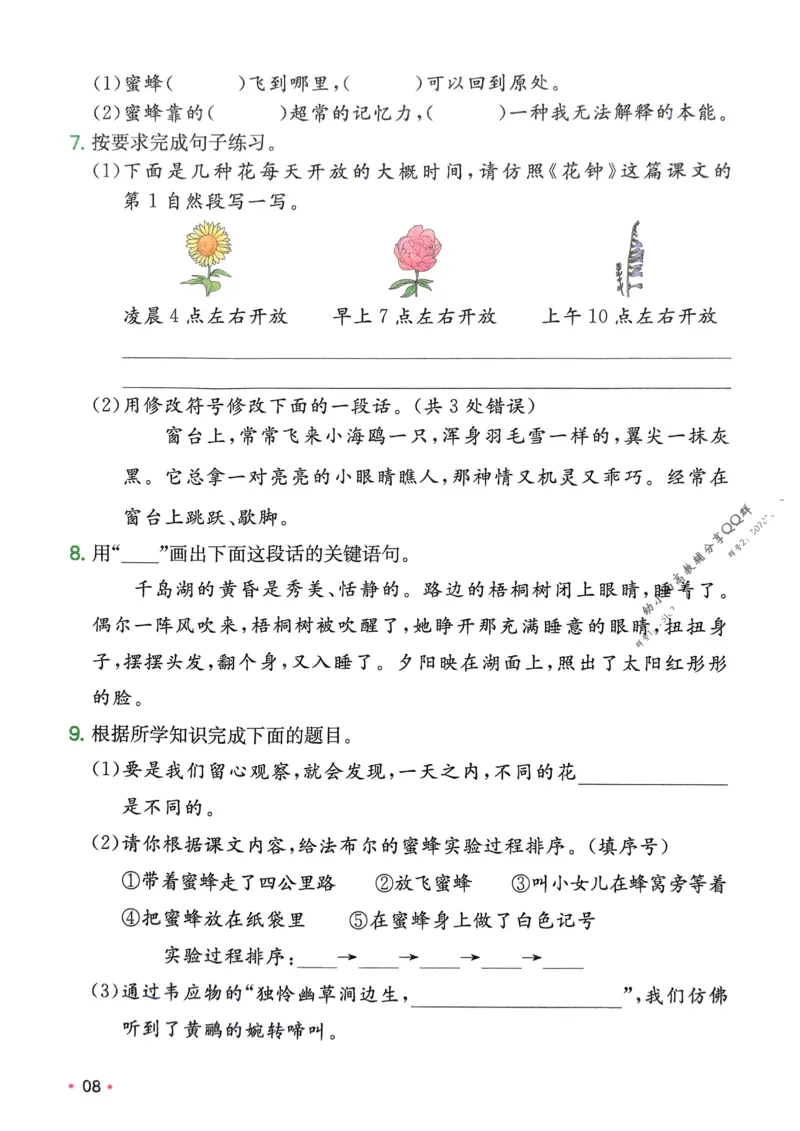 2025版一本3升4预备四年级语文复习巩固册_小学资料合集_2025版小学《一本预习衔接》1-6年级语文数学英语_一本预备四年级语数英25年