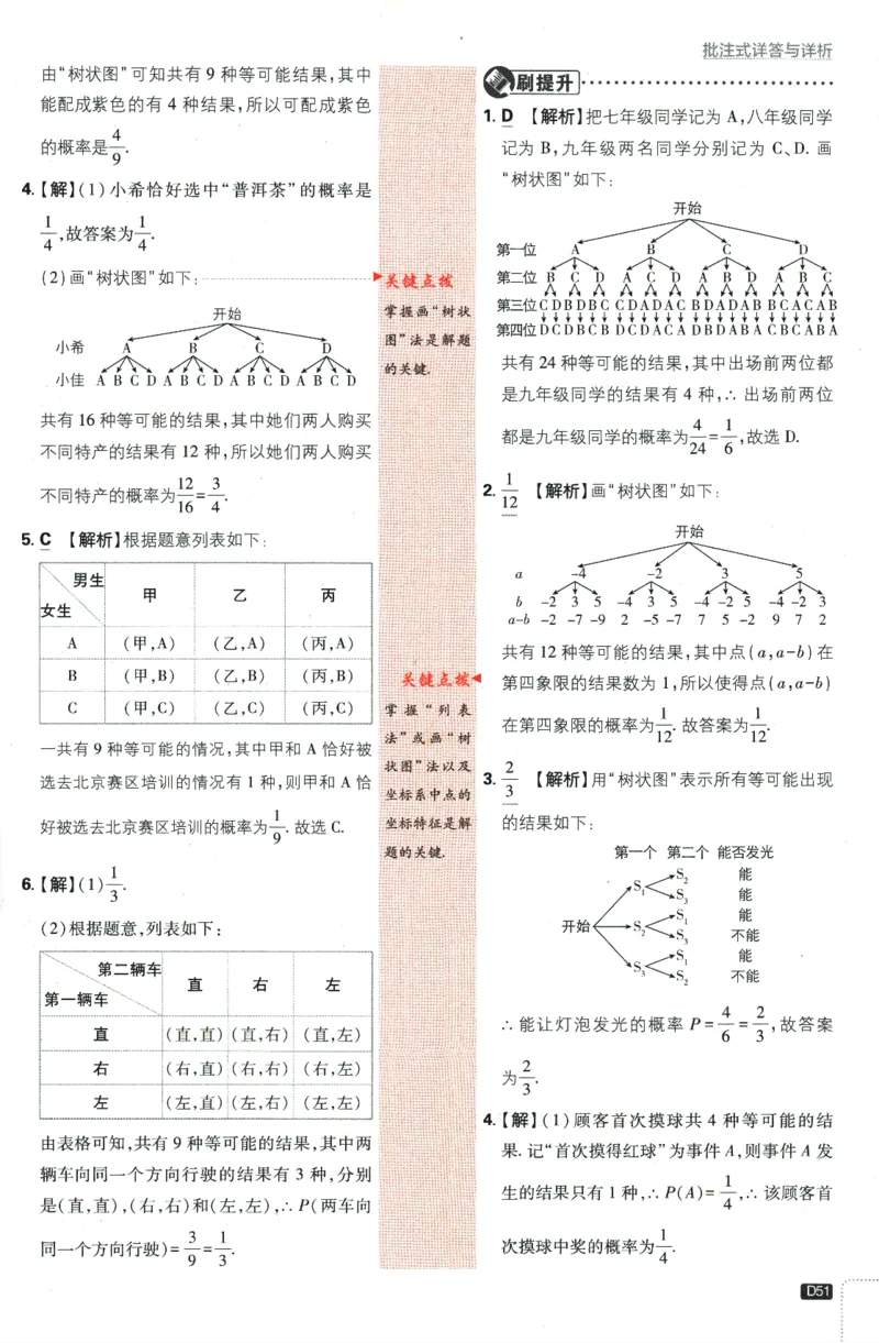 2024版《初中必刷题》数学9下（HK）-批注式详答与详析_2026沪教牛津版英语_026(1).24-9下数学沪教版