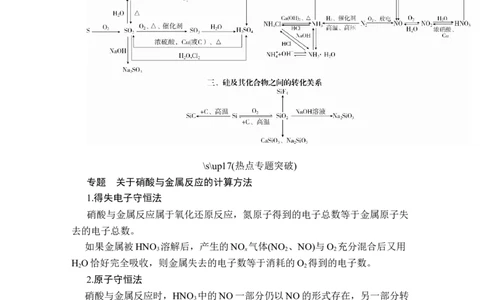 第五章本章复习提纲_高化_2025春-人教版高中化学_02新版高中化学必修二_5.试卷习题_同步讲义+测试（赠送，无第6章）