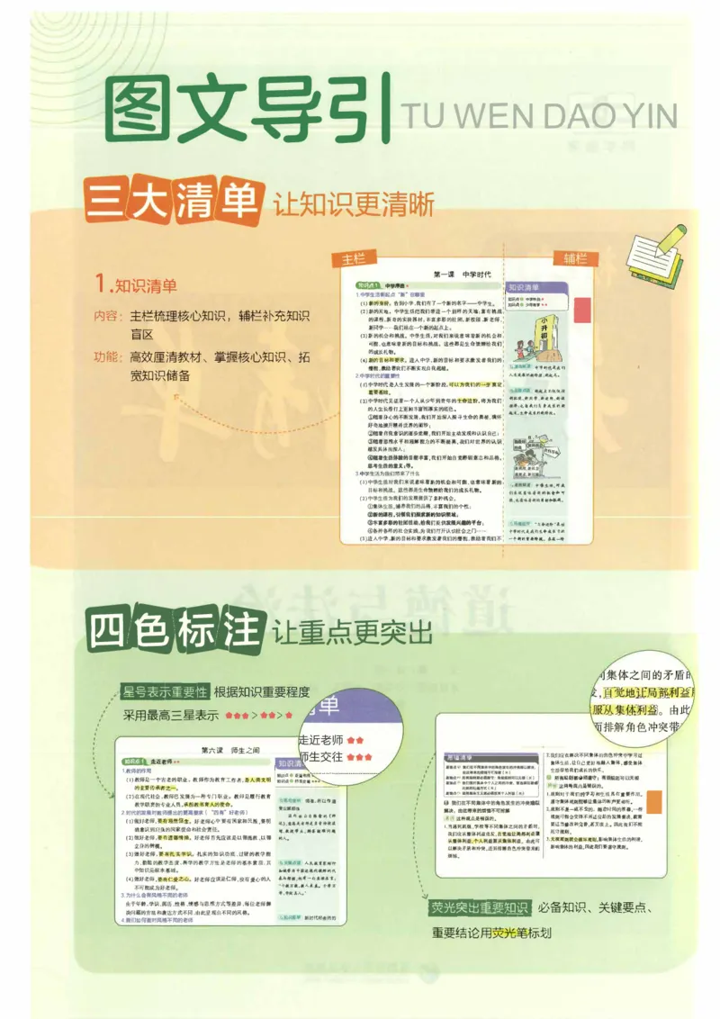 2025版《53初中知识清单》-道法_初中全科《53初中知识清单》2025版