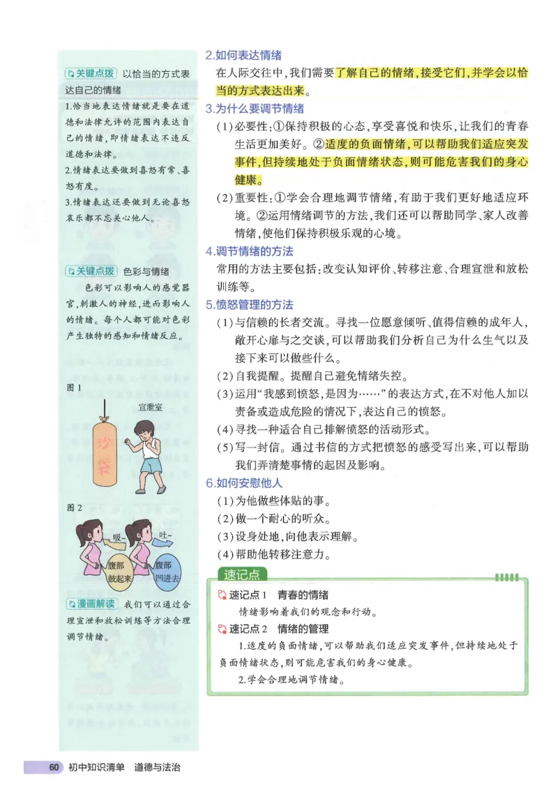 2025版《53初中知识清单》-道法_初中全科《53初中知识清单》2025版