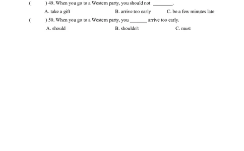 期末易错题分类汇编单项选择（综合篇）六年级下册_专项练习