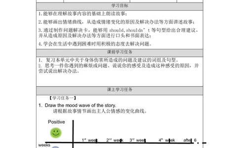 0921六年级英语(北京版)UNIT+TWO+WHAT+HAPPENED+TO+YOUR+NECK(5)-3学习任务单_26春四年级上下册人教版_四上英语合集人教版PEP英语四年级上册新教材（教学视频+课件+动画+音频+练习+教案）
