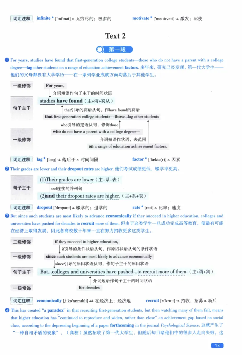 2015年逐词逐句精讲册_41考研英语一二历年真题解析_英语二_解析册+逐词逐句册