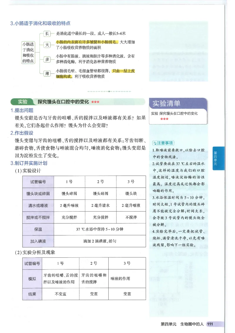 2025版《53初中知识清单》-生物_初中全科《53初中知识清单》2025版