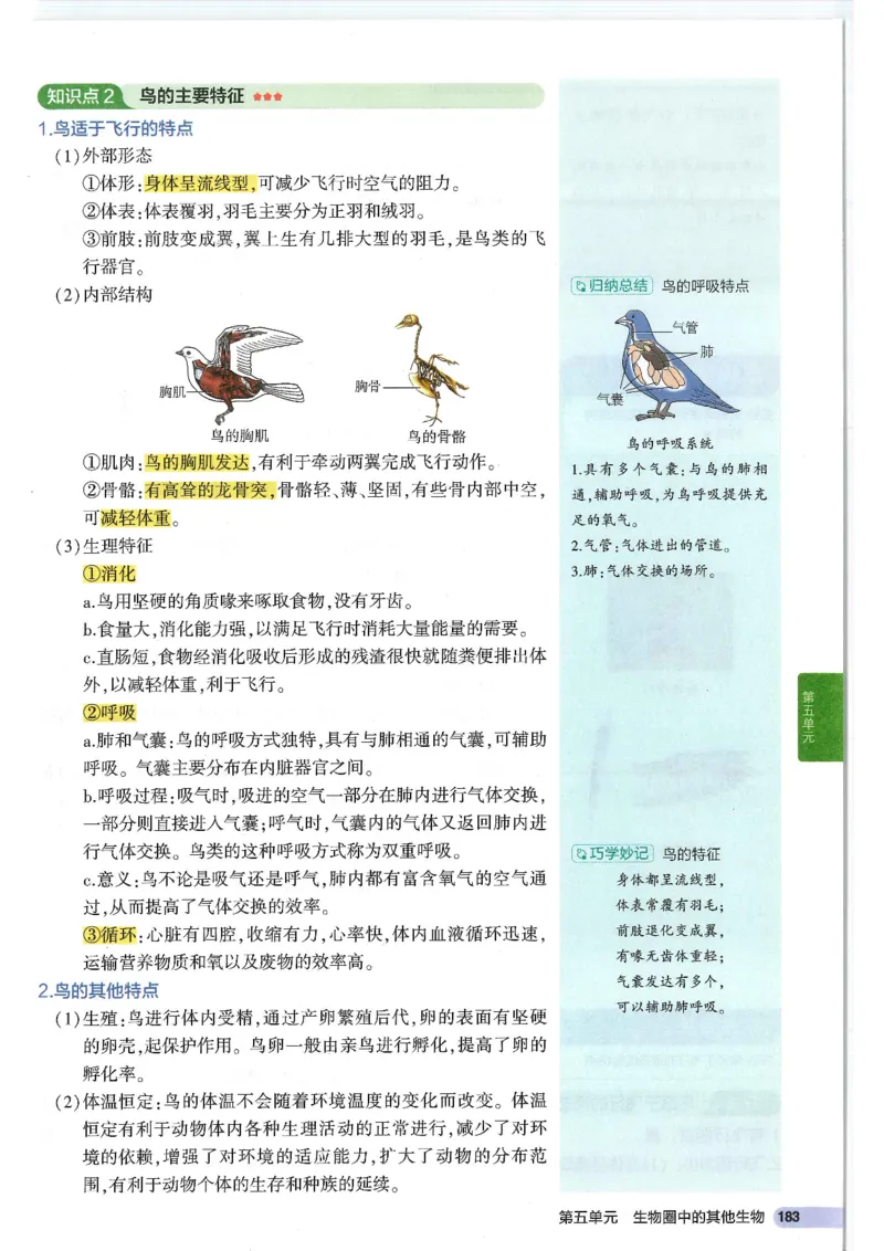 2025版《53初中知识清单》-生物_初中全科《53初中知识清单》2025版