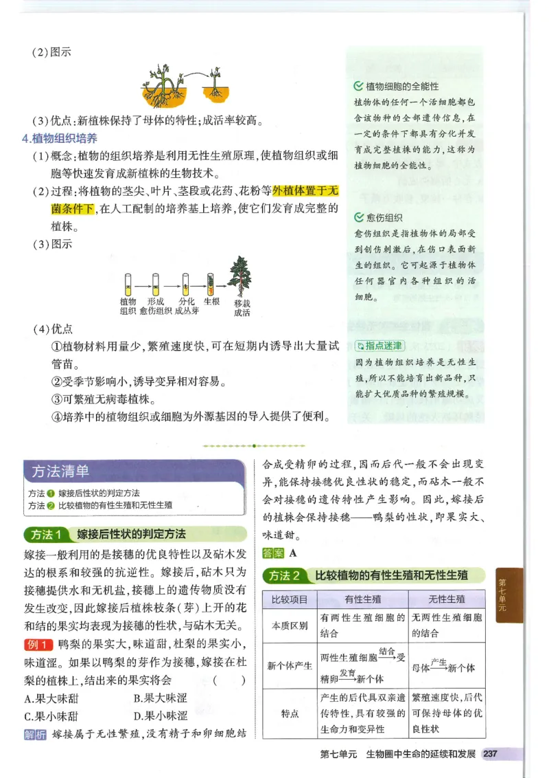 2025版《53初中知识清单》-生物_初中全科《53初中知识清单》2025版
