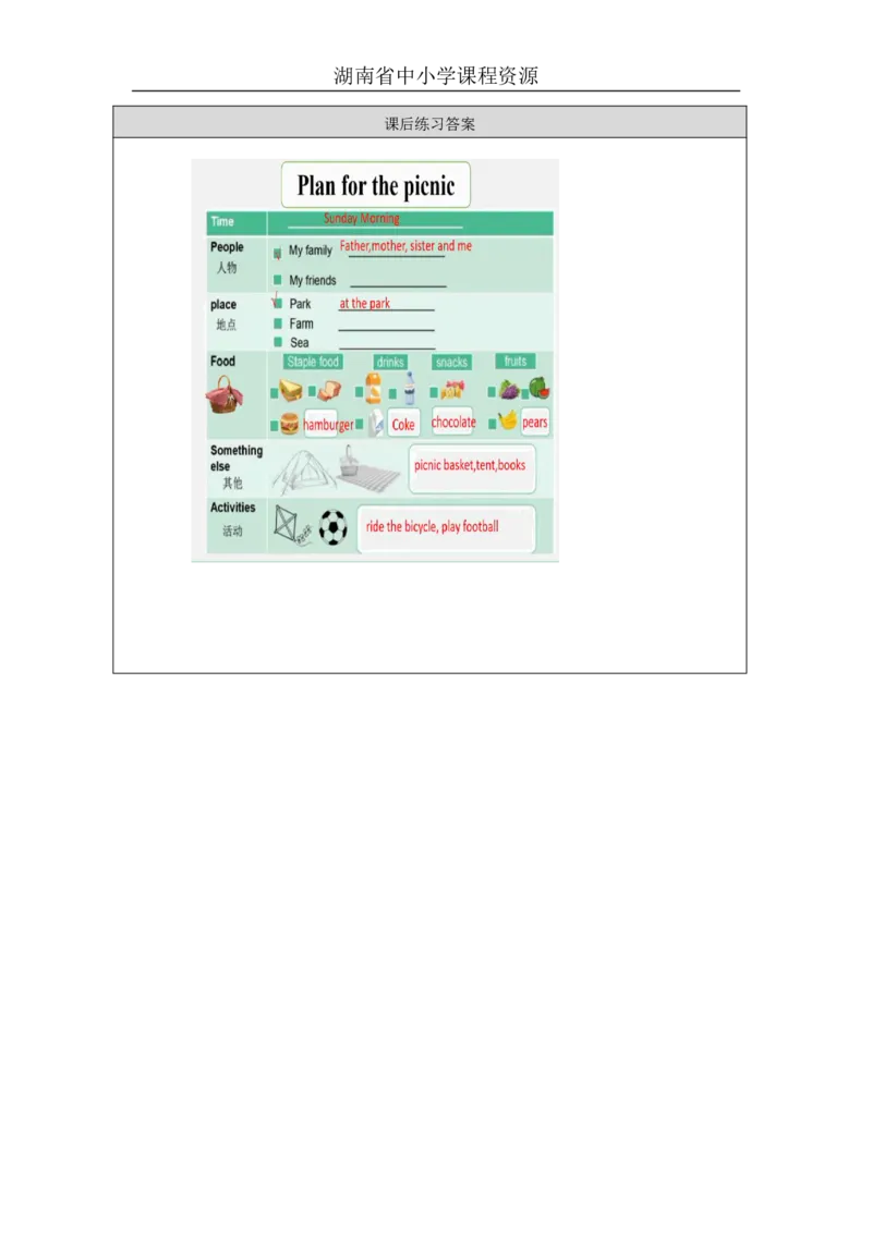 12Unit6IwillbringabigbottleoforangejuiceLesson2_国家课_课后练习_26春四年级上下册人教版_四上英语合集人教版PEP英语四年级上册新教材（教学视频+课件+动画+音频+练习+教案）