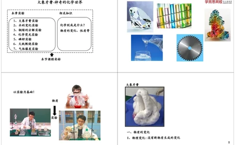 大象牙膏&mdash;&mdash;神奇的化学世界_初中化学_01.人教版初中化学_04.初中化学实验视频_课外化学实验兴趣_第1讲大象牙膏&mdash;&mdash;神奇的化学世界