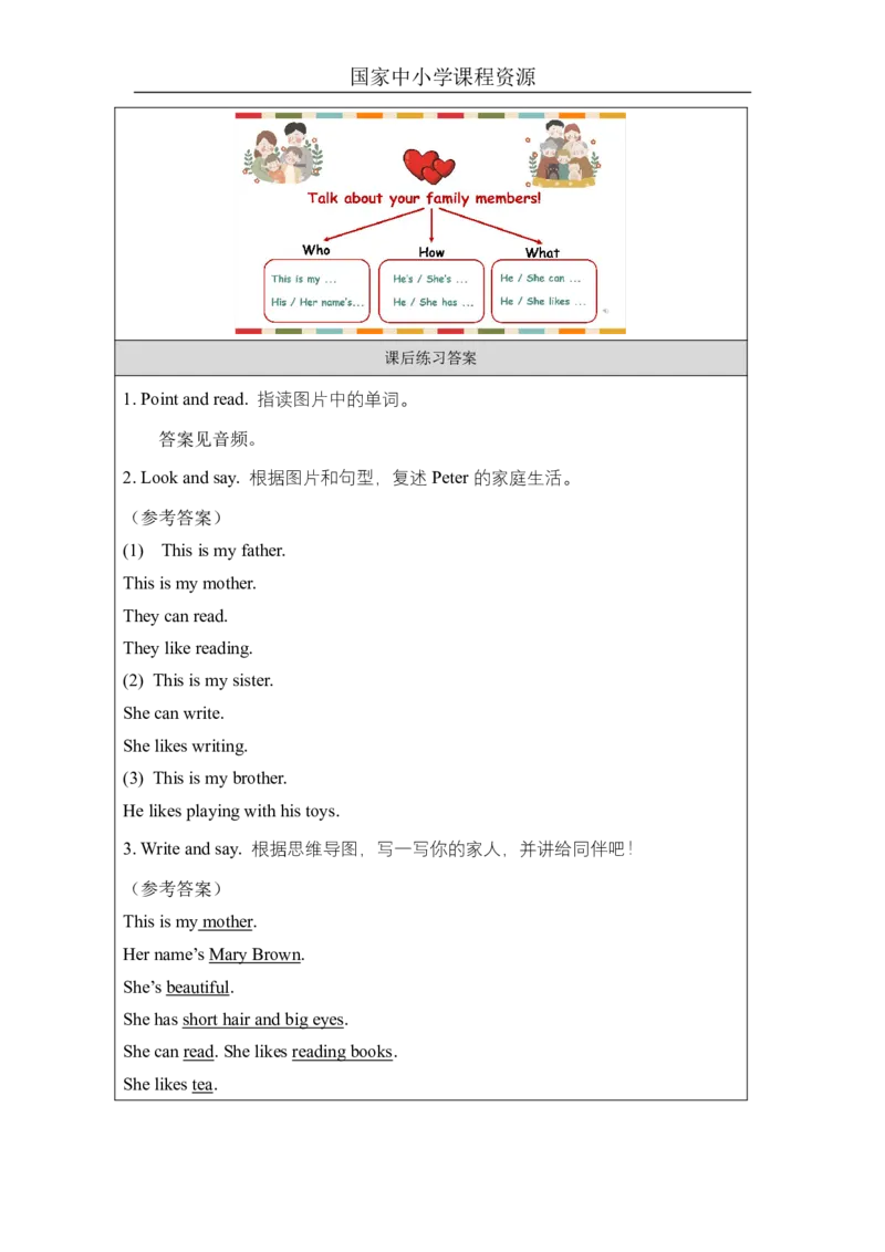 15Unit5Period3_课后练习_26春四年级上下册人教版_四上英语合集人教版PEP英语四年级上册新教材（教学视频+课件+动画+音频+练习+教案）_17练习资料_小学英语（预习复习资料大礼包）