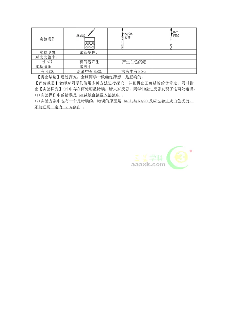 第6讲　酸和碱_初中化学_01.人教版初中化学_10.初中化学知识点_初中最全化学知识点归纳总结