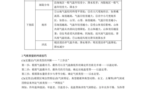 2023年高考地理二轮复习（新高考版）第1部分专题突破专题2考点4　气候_9.2025地理总复习_2023年新高考复习资料_二轮复习_2023年高考地理二轮复习讲义+课件（新高考版）