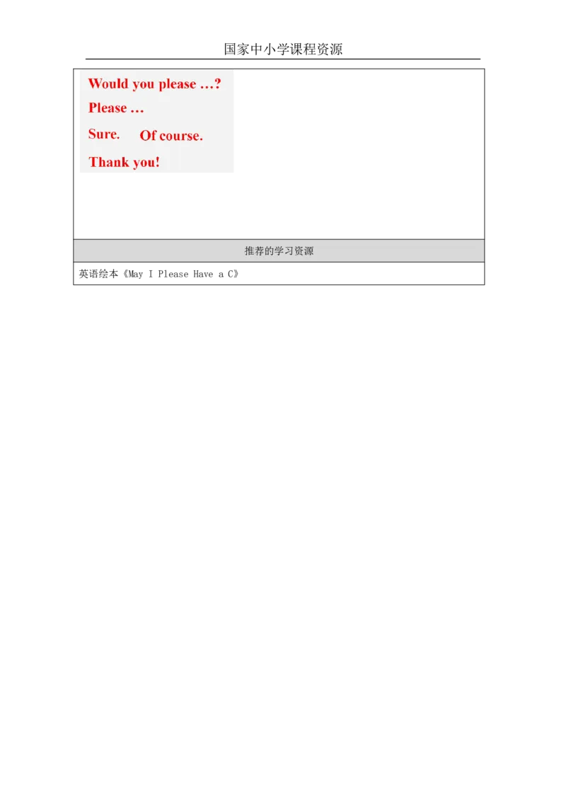 12Unit4AttablePartC_国家课_学习任务单_26春四年级上下册人教版_四上英语合集人教版PEP英语四年级上册新教材（教学视频+课件+动画+音频+练习+教案）_17练习资料_《小学英语》