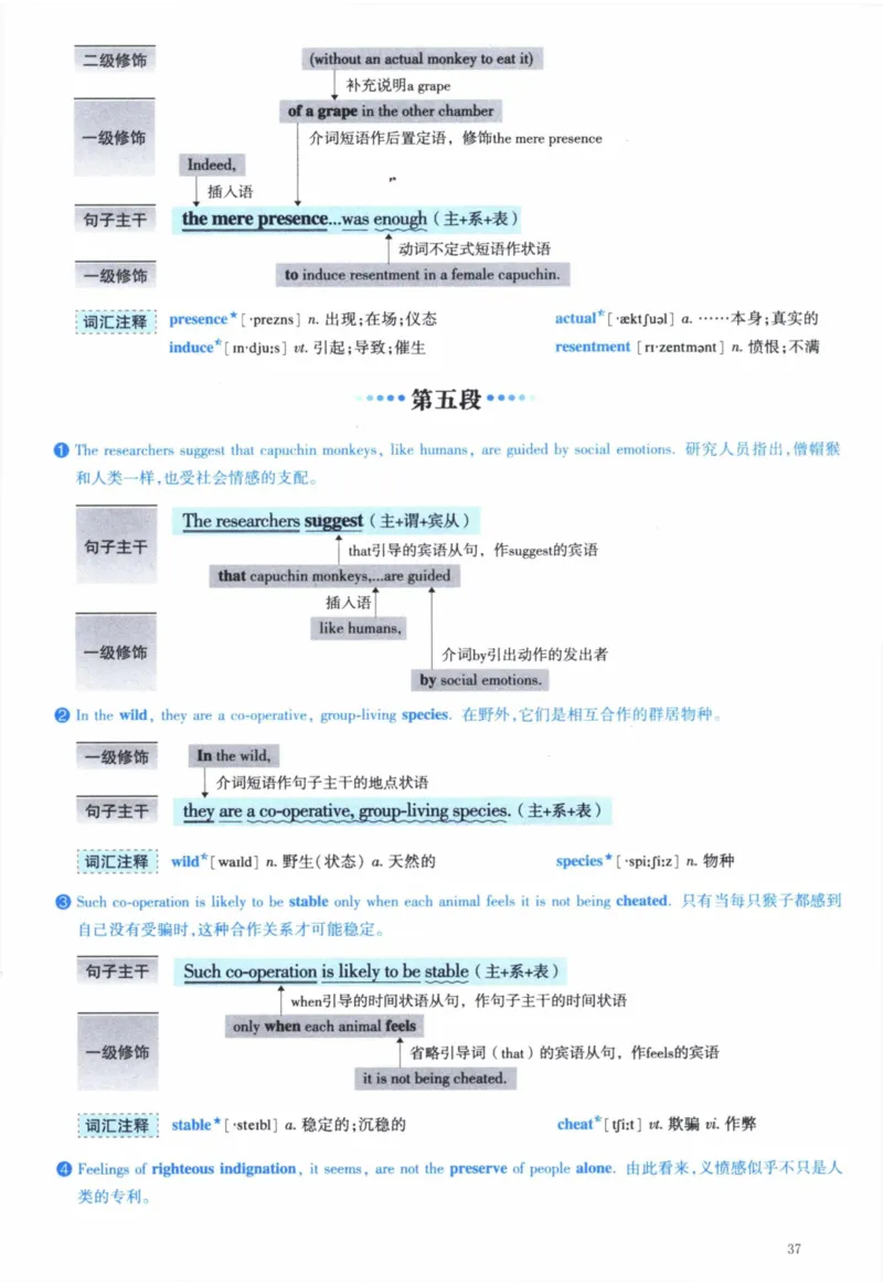 2005年逐词逐句精讲册_41考研英语一二历年真题解析_英语一_解析册+逐词逐句册