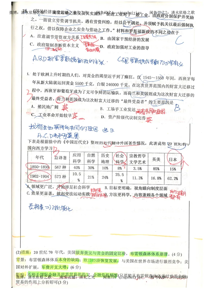 1.衡水中学高考积累与改错_文综（第1本）_278页_高中衡水学霸笔记_高中全部赠品_错题集高中九科_文综积累与改错