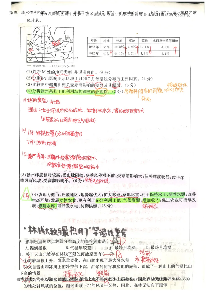 1.衡水中学高考积累与改错_文综（第1本）_278页_高中衡水学霸笔记_高中全部赠品_错题集高中九科_文综积累与改错
