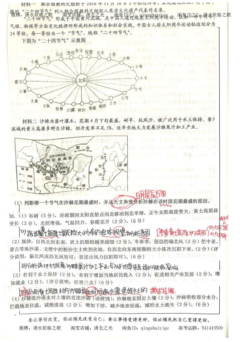 1.衡水中学高考积累与改错_文综（第1本）_278页_高中衡水学霸笔记_高中全部赠品_错题集高中九科_文综积累与改错