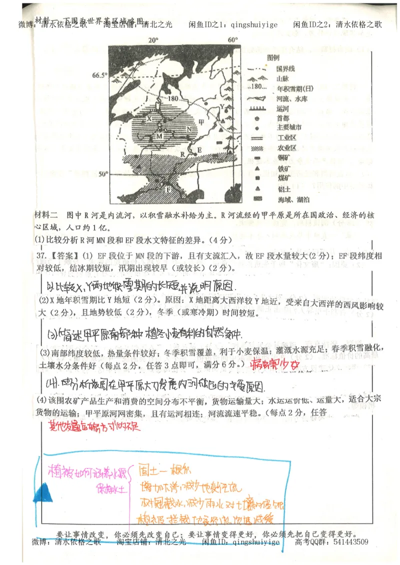 1.衡水中学高考积累与改错_文综（第1本）_278页_高中衡水学霸笔记_高中全部赠品_错题集高中九科_文综积累与改错