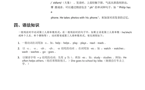 2025秋人教英语四上课堂笔记Unit04_26春四年级上下册人教版_四上英语合集人教版PEP英语四年级上册新教材（教学视频+课件+动画+音频+练习+教案）_10课堂笔记（word）