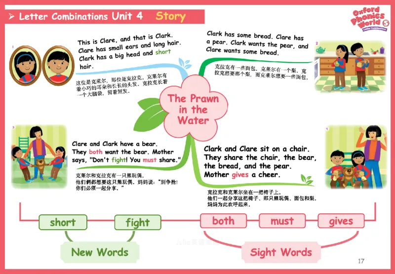 OPW5思维导图_《小学思维导图》_思维导图语数英第二套_英语_自然拼读1-5级思维导图