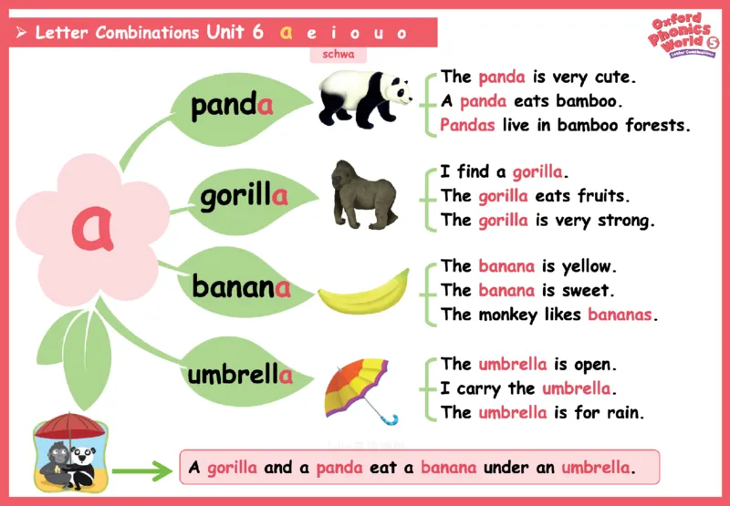 OPW5思维导图_《小学思维导图》_思维导图语数英第二套_英语_自然拼读1-5级思维导图