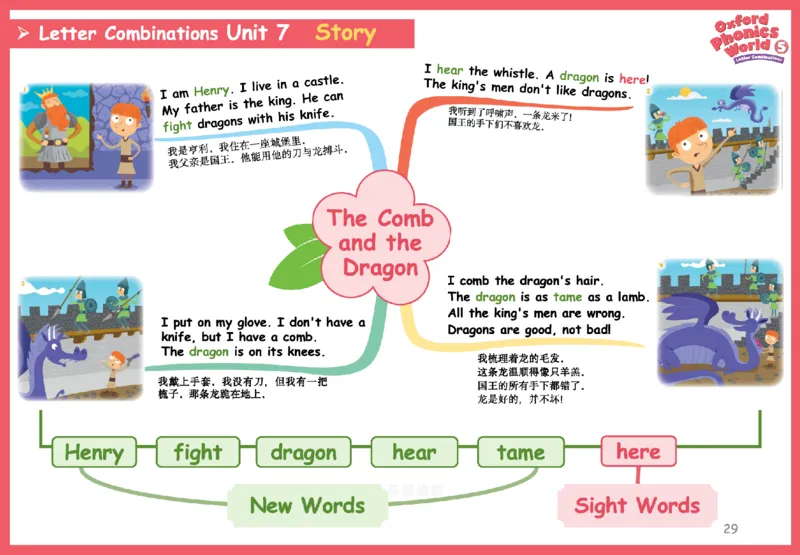 OPW5思维导图_《小学思维导图》_思维导图语数英第二套_英语_自然拼读1-5级思维导图