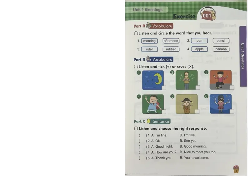 1英语~听霸-新_26春四年级上下册人教版_四上英语合集人教版PEP英语四年级上册新教材（教学视频+课件+动画+音频+练习+教案）_17练习资料_小学英语（预习复习资料大礼包）