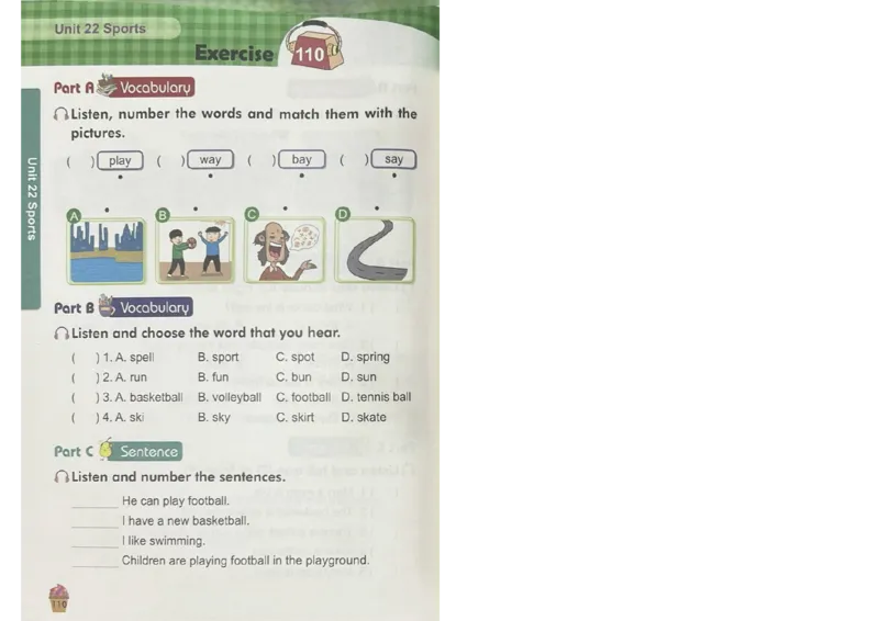 1英语~听霸-新_26春四年级上下册人教版_四上英语合集人教版PEP英语四年级上册新教材（教学视频+课件+动画+音频+练习+教案）_17练习资料_小学英语（预习复习资料大礼包）