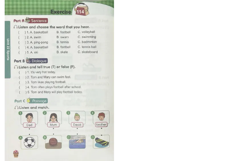 1英语~听霸-新_26春四年级上下册人教版_四上英语合集人教版PEP英语四年级上册新教材（教学视频+课件+动画+音频+练习+教案）_17练习资料_小学英语（预习复习资料大礼包）