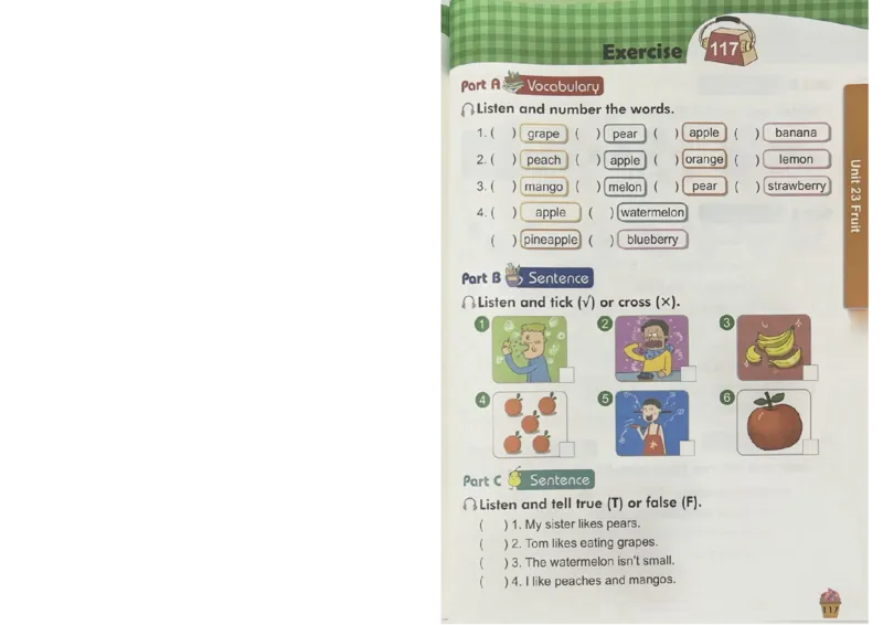 1英语~听霸-新_26春四年级上下册人教版_四上英语合集人教版PEP英语四年级上册新教材（教学视频+课件+动画+音频+练习+教案）_17练习资料_小学英语（预习复习资料大礼包）