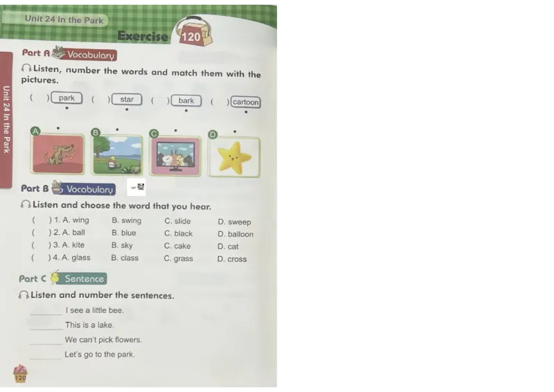 1英语~听霸-新_26春四年级上下册人教版_四上英语合集人教版PEP英语四年级上册新教材（教学视频+课件+动画+音频+练习+教案）_17练习资料_小学英语（预习复习资料大礼包）