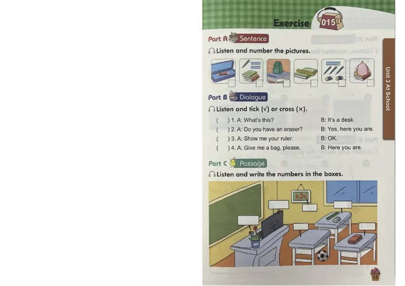 1英语~听霸-新_26春四年级上下册人教版_四上英语合集人教版PEP英语四年级上册新教材（教学视频+课件+动画+音频+练习+教案）_17练习资料_小学英语（预习复习资料大礼包）