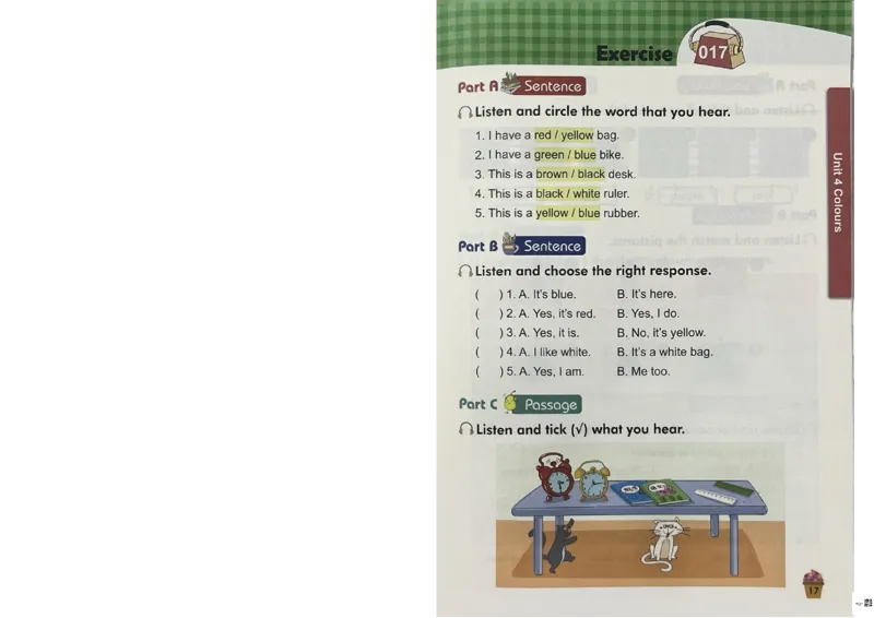 1英语~听霸-新_26春四年级上下册人教版_四上英语合集人教版PEP英语四年级上册新教材（教学视频+课件+动画+音频+练习+教案）_17练习资料_小学英语（预习复习资料大礼包）