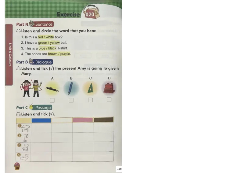 1英语~听霸-新_26春四年级上下册人教版_四上英语合集人教版PEP英语四年级上册新教材（教学视频+课件+动画+音频+练习+教案）_17练习资料_小学英语（预习复习资料大礼包）