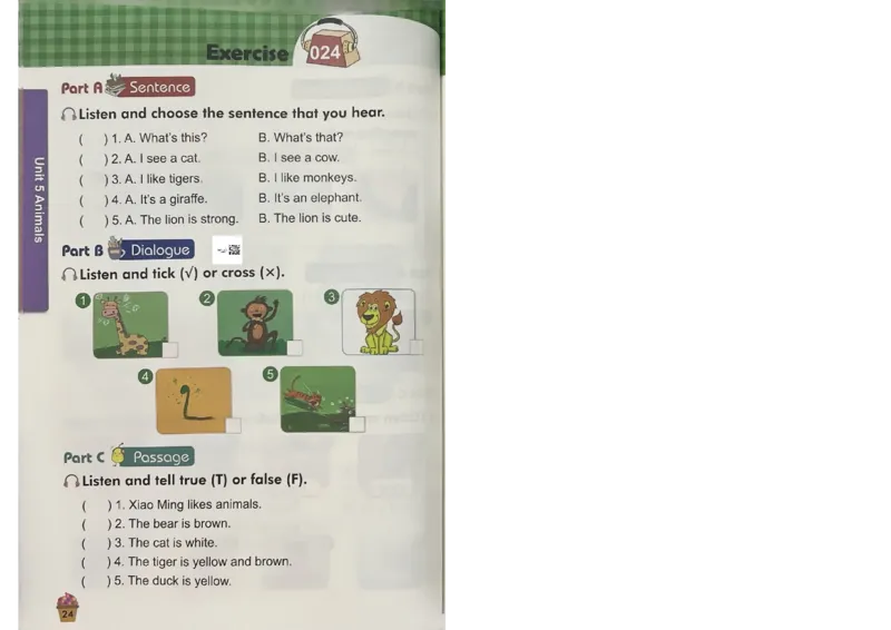 1英语~听霸-新_26春四年级上下册人教版_四上英语合集人教版PEP英语四年级上册新教材（教学视频+课件+动画+音频+练习+教案）_17练习资料_小学英语（预习复习资料大礼包）